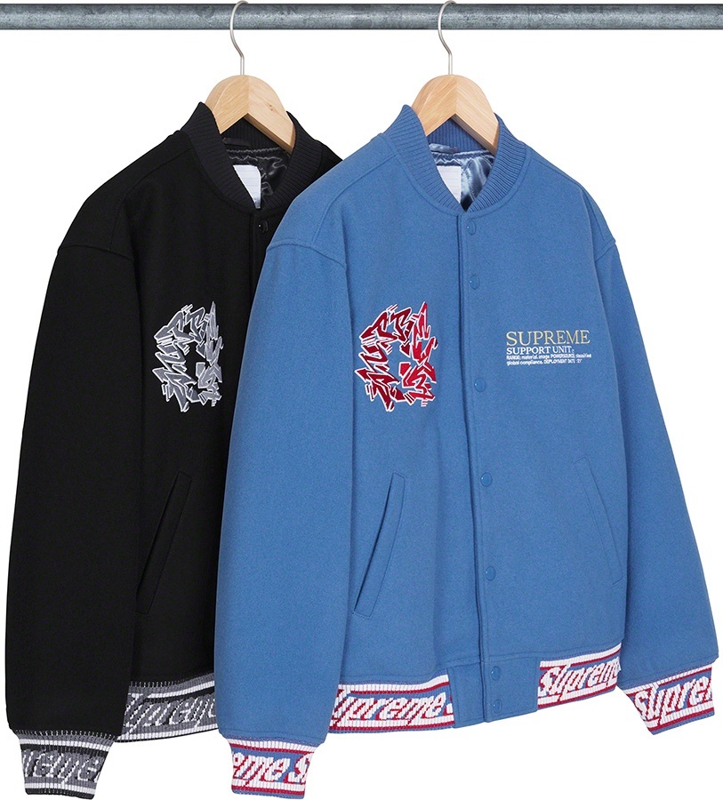 Support Unit Varsity Jacket view 9